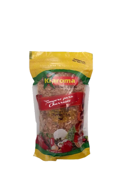 Tempero para churrasco com pimenta 400g