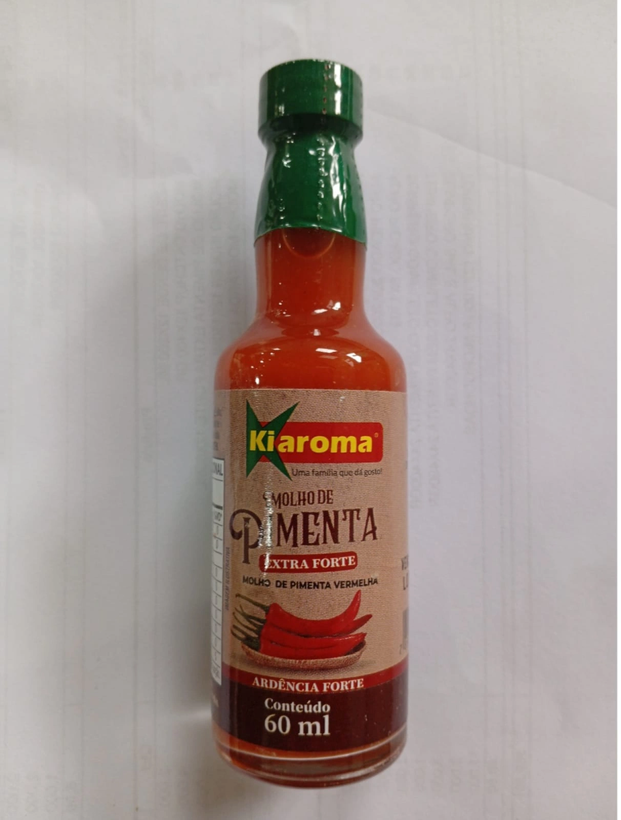 Molho de Pimenta Extra Forte 60ml