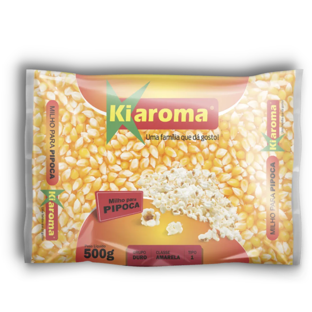 Milho de pipoca 500g